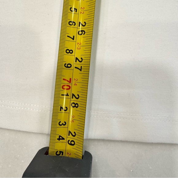 Essentials Fear Of God Unisex White Tee Shirt Black Front Logo Size S NWT - Picture 6 of 10